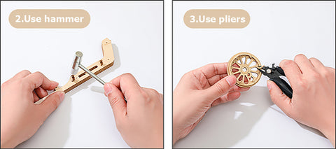 Fifijoy Steam Train 3D Wooden Puzzle