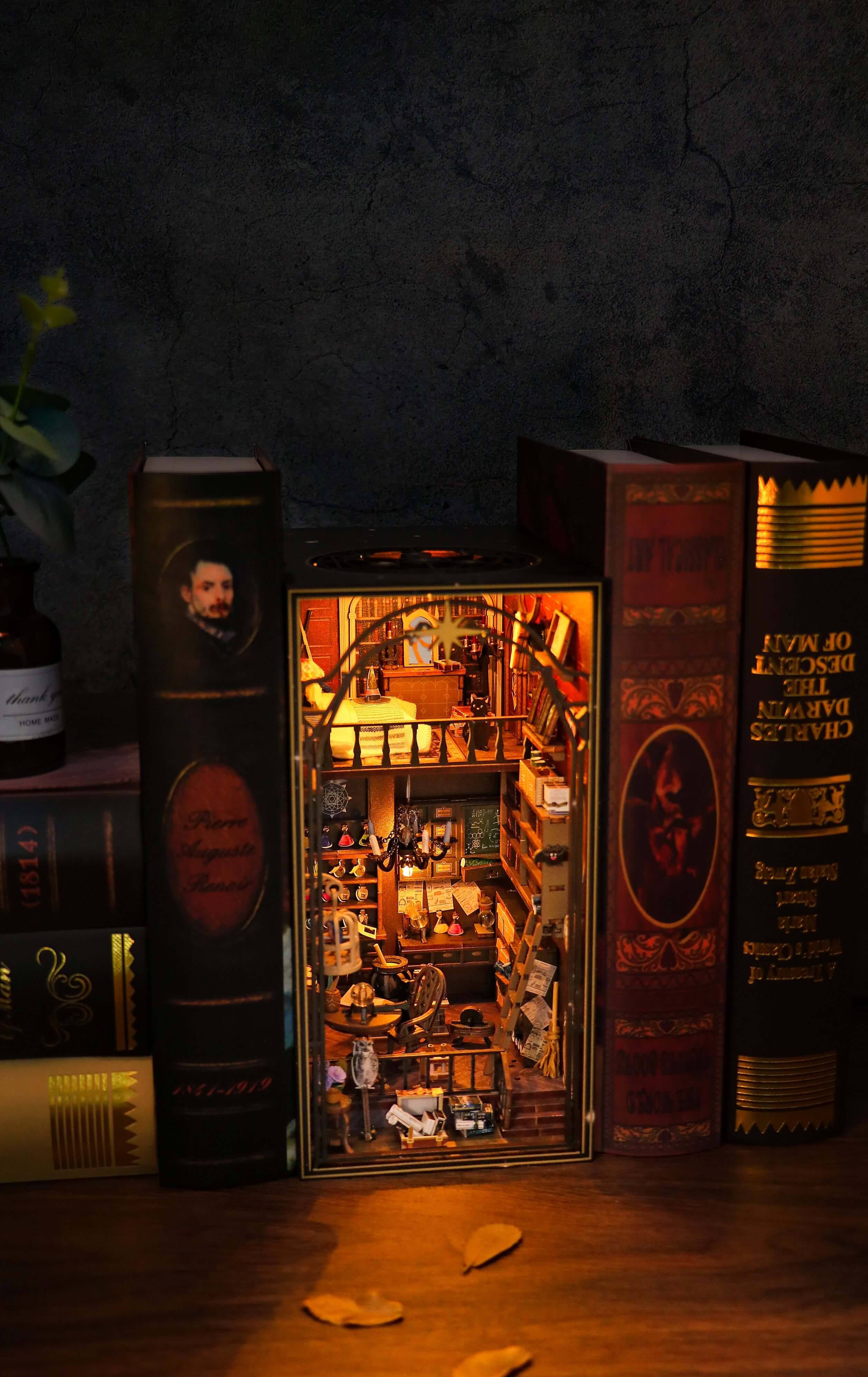 ByAnavrin Mira Magic House DIY Book Nook Craft Kit